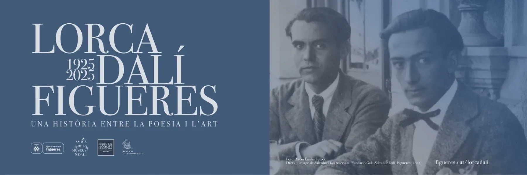 Lorca Dalí 100 anys arribada a Figueres Lorca Dalí 100 anys arribada a Figueres